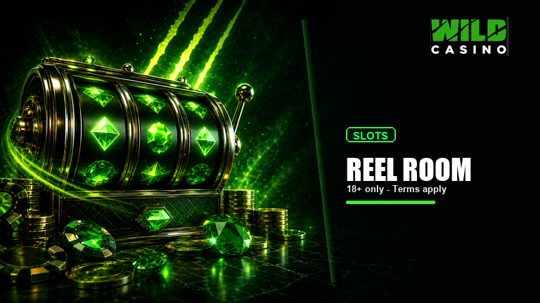 Wild Casino slots and reel room visual